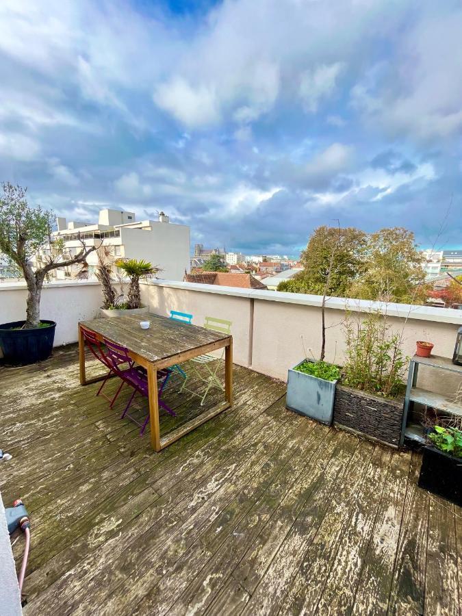 Lagrive - Avec Vue Panoramique Apartamento Reims Exterior foto